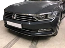 Накладка на фари і смужка (3 шт, нерж) Carmos - Турецька сталь для Volkswagen Passat B8 2015-2023 рр - 8