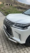 Передній захист ST014 (2015-2025, нерж) для Lexus LX570/450d - 3