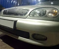 Зимова накладка на решітку (верхня) Матова для Daewoo Lanos - 4