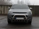Кенгурятник WT004 (нерж.) для Mitsubishi Outlander 2012-2021 рр - 3