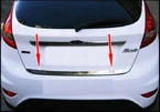 Кромка багажника (нерж.) Carmos - Турецька сталь для Ford Fiesta 2008-2017 рр - 2