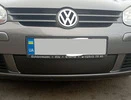 Зимова накладка на решітку (HB) Матова для Volkswagen Golf 5 - 2