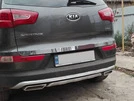Кромка багажника (нерж.) OmsaLine - Італійська нержавійка для Kia Sportage 2010-2015 рр - 2