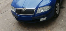 Зимова накладка на решітку (верхня) Матова для Skoda Octavia II A5 2006-2010рр - 3
