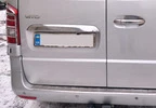 Планка над номером 2-дверний (нерж) для Mercedes Vito / V-class W447 2014- рр - 1