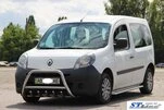 Кенгурятник WT003/004 (нерж.) без напису, 60 мм для Renault Kangoo 2008-2020 рр - 7