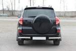 Задні куточки AK003 (2 шт., нерж) для Toyota Rav 4 2006-2013 рр - 2