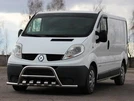 Кенгурятник із вусами WT003-15 (нерж.) для Renault Trafic 2001-2015 рр - 1