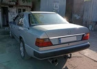 Накладка на край багажника (нерж) для Mercedes E-сlass W124 1984-1997 рр - 2