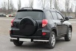 Задні куточки AK003 (2 шт., нерж) для Toyota Rav 4 2006-2013 рр - 4