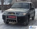 Кенгурятник QT007 (нерж) для Chevrolet Niva - 2