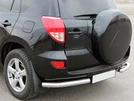 Задні куточки AK003 (2 шт., нерж) для Toyota Rav 4 2006-2013 рр - 1
