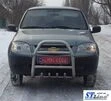 Кенгурятник QT007 (нерж) для Chevrolet Niva - 3