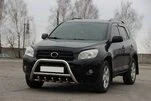 Кенгурятник WT003 (нерж) для Toyota Rav 4 2006-2013 рр - 4