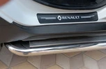 Бокові пороги Premium (2 шт., нерж.) Ø60 для Renault Duster 2018-2024 рр - 11