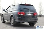 Задня дуга AK005 (нерж) для SsangYong Kyron 2005-2014 рр - 3