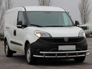 Передній захист ST016-3 (нерж.) 60/60 мм для Fiat Doblo II 2010-2022 рр - 1