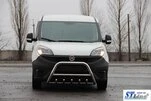 Кенгурятник WT003 (нерж.) 51 мм для Fiat Doblo II 2010-2022 рр - 3