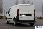 Задня дуга AK005/2-Подвійний (нерж.) для Opel Combo 2012-2018 рр - 2