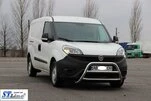 Кенгурятник WT022 (нерж.) 51 мм для Fiat Doblo II 2010-2022 рр - 3