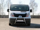 Кенгурятник QT-Spec (нерж.) для Renault Trafic 2001-2015 рр - 1