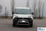 Кенгурятник WT022 (нерж.) 51 мм для Fiat Doblo II 2010-2022 рр - 4