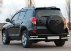 Задні куточки AK003-double (2 шт., нерж) для Toyota Rav 4 2006-2013 рр - 1
