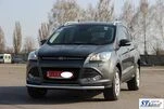 Передній захист ST008 (нерж.) 51 мм для Ford Kuga/Escape 2013-2019 рр - 5
