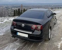 Спойлер LIP (Sunplex, чорний) (115,8см * 6,3см) для Volkswagen Passat B6 2006-2012рр - 1