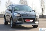 Передній захист ST008 (нерж.) 51 мм для Ford Kuga/Escape 2013-2019 рр - 6