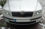 Зимова накладка на решітку (верхня) Матова для Skoda Octavia II A5 2006-2010рр - 1