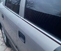 Окантовка вікон (4 шт) OmsaLine - Італійська нержавійка для Opel Astra G classic 1998-2012 рр - 3