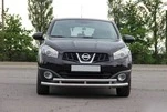 Передній подвійний вус ST016 (нерж) 60/42 мм для Nissan Qashqai 2010-2014рр - 1