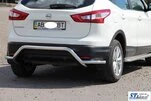 Задня дуга AK007-Plus (нерж) для Nissan Qashqai 2014-2021 рр - 4