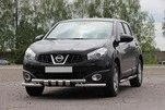 Передній вус ST009-15 (нерж.) для Nissan Qashqai 2010-2014рр - 1
