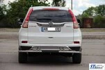 Задня дуга AK003-21 (нерж) для Honda CRV 2012-2016 рр - 2