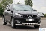 Передній вус ST009-15 (нерж.) для Nissan Qashqai 2010-2014рр - 3