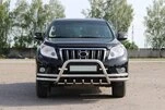 Кенгурятник WT003-2-Plus (нерж) для Toyota Land Cruiser Prado 150 - 3
