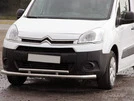 Передній захист ST016 (нерж.) 60/42 мм для Citroen Berlingo 2008-2018 рр - 1