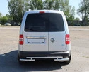 Задня дуга AK003-2 (2 шт., нерж) для Volkswagen Caddy 2010-2015 рр - 1