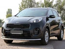 Передній захист ST008 (нерж) для Kia Sportage 2015-2021 рр - 1