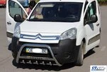 Кенгурятник WT004 (нерж.) 51 мм для Citroen Berlingo 2008-2018 рр - 2