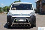 Кенгурятник WT004 (нерж.) 51 мм для Citroen Berlingo 2008-2018 рр - 3