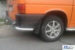 Задня дуга AK003-2 (нерж) для Volkswagen T4 Transporter - 2