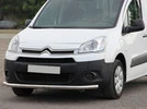 Передній захист ST008 (нерж.) 51 мм для Citroen Berlingo 2008-2018 рр - 1