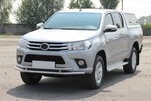 Передній захист ST018 (нерж) для Toyota Hilux 2015- рр - 4