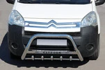 Кенгурятник WT004 (нерж.) 51 мм для Citroen Berlingo 2008-2018 рр - 1