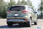 Задня дуга AK002 (нерж) для Ford Kuga/Escape 2013-2019 рр - 2