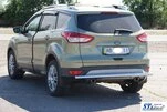 Задня дуга AK002 (нерж) для Ford Kuga/Escape 2013-2019 рр - 3