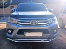 Дефлектор капота 2015-2020 (EuroCap) для Toyota Hilux 2015- рр - 10